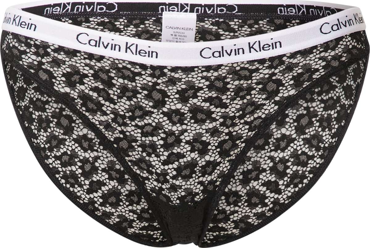 Calvin Klein Underwear Kalhotky černá