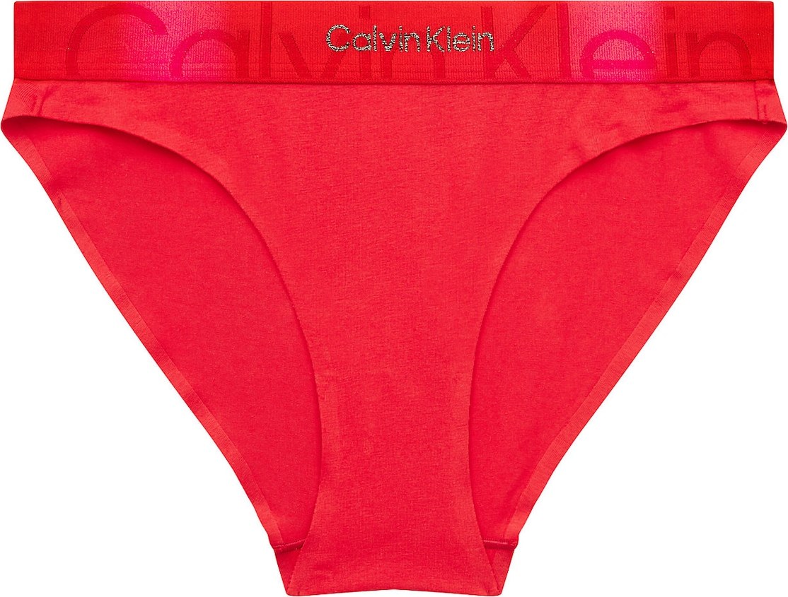 Calvin Klein Underwear Kalhotky červená / černá