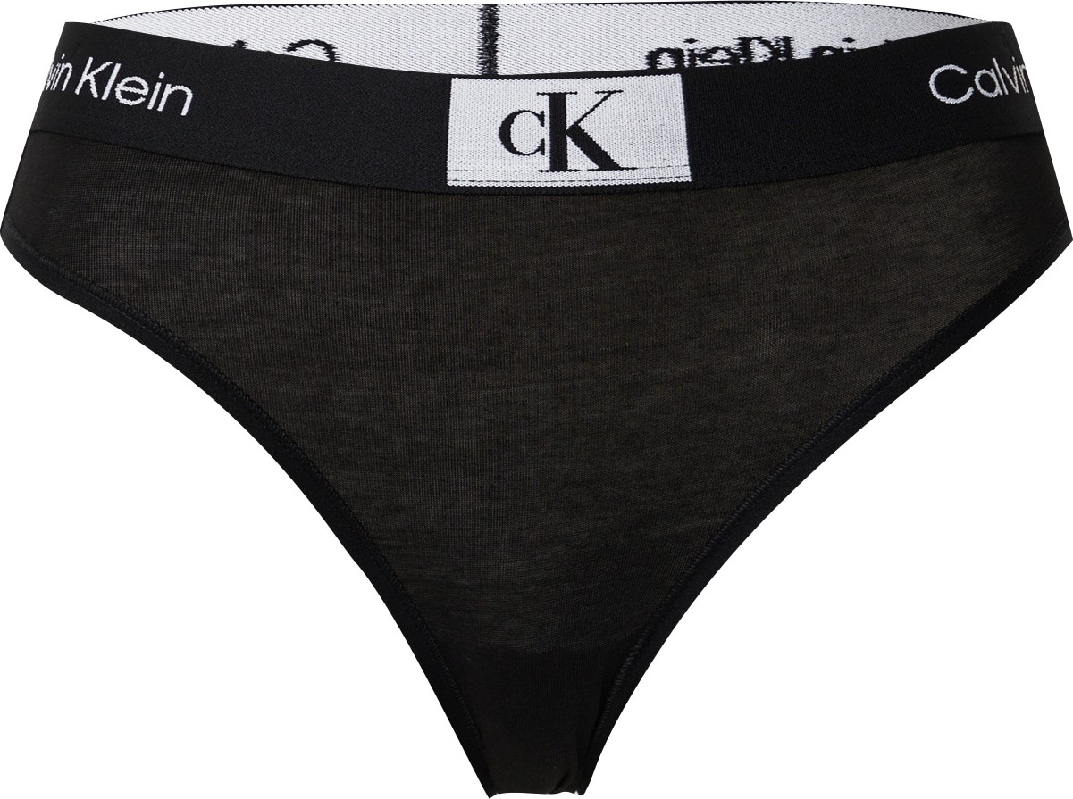 Calvin Klein Underwear Kalhotky světle šedá / černá