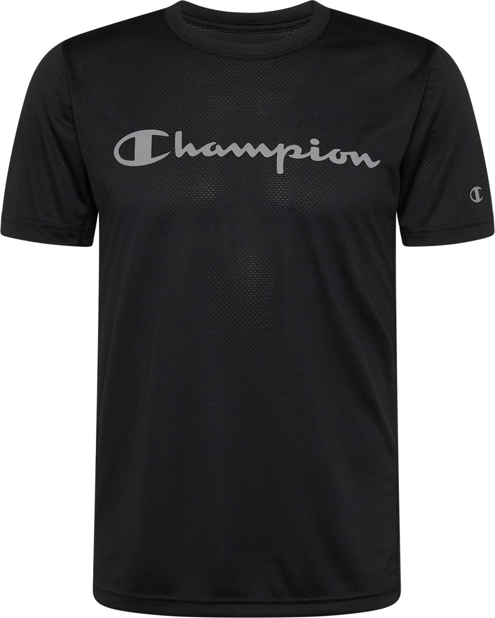 Champion Authentic Athletic Apparel Funkční tričko světle šedá / černá