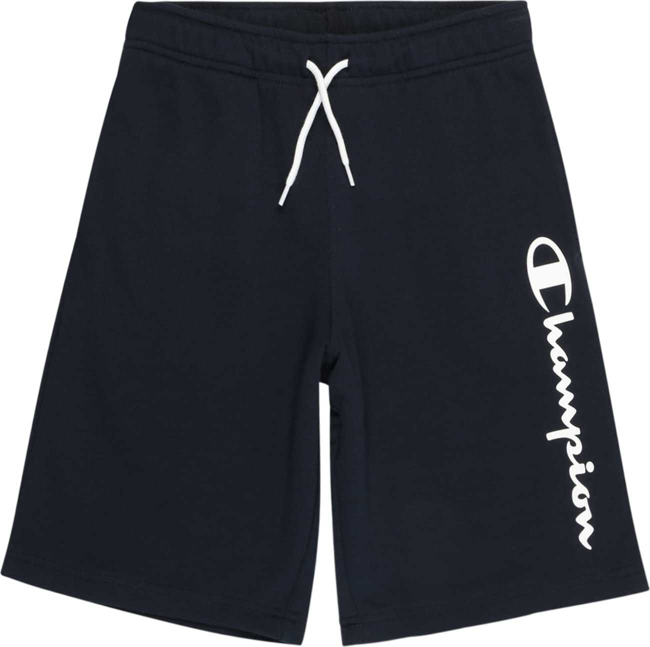 Champion Authentic Athletic Apparel Kalhoty marine modrá / bílá