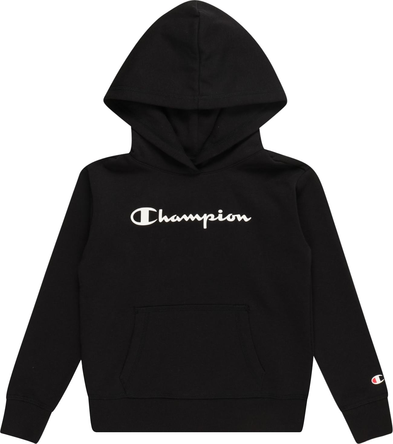 Champion Authentic Athletic Apparel Mikina černá / bílá