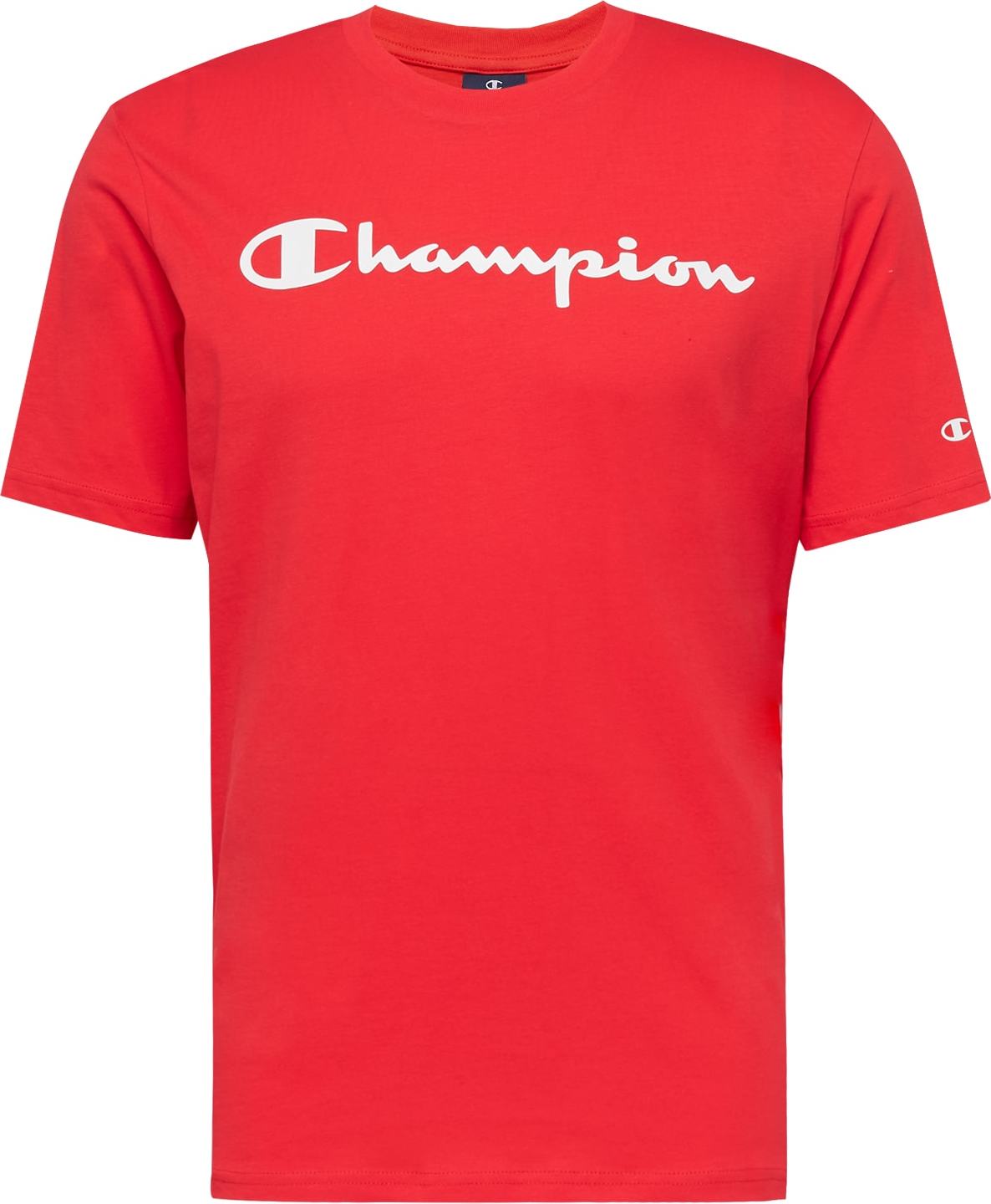 Champion Authentic Athletic Apparel Tričko červená / bílá