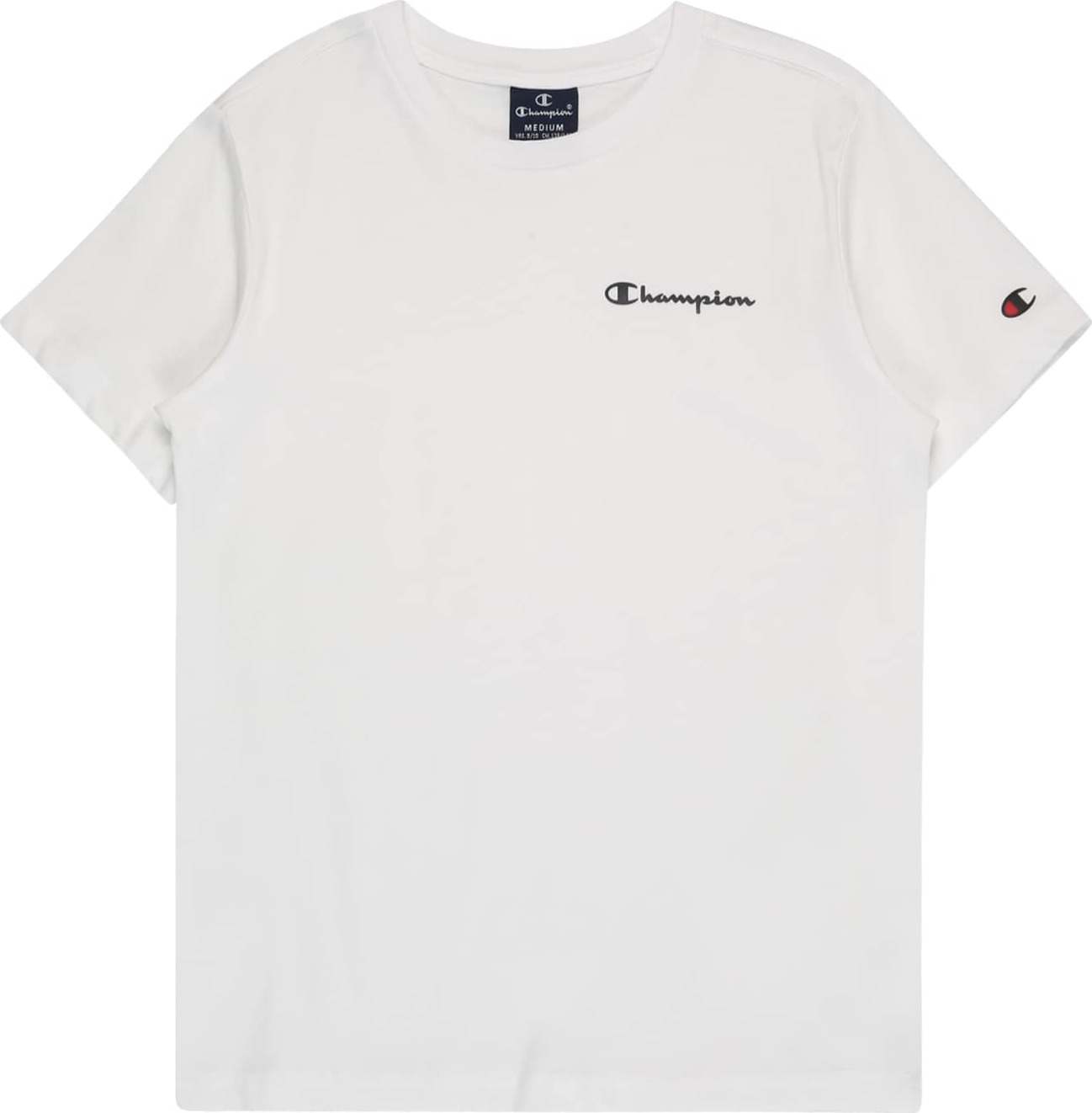 Champion Authentic Athletic Apparel Tričko červená / černá / offwhite