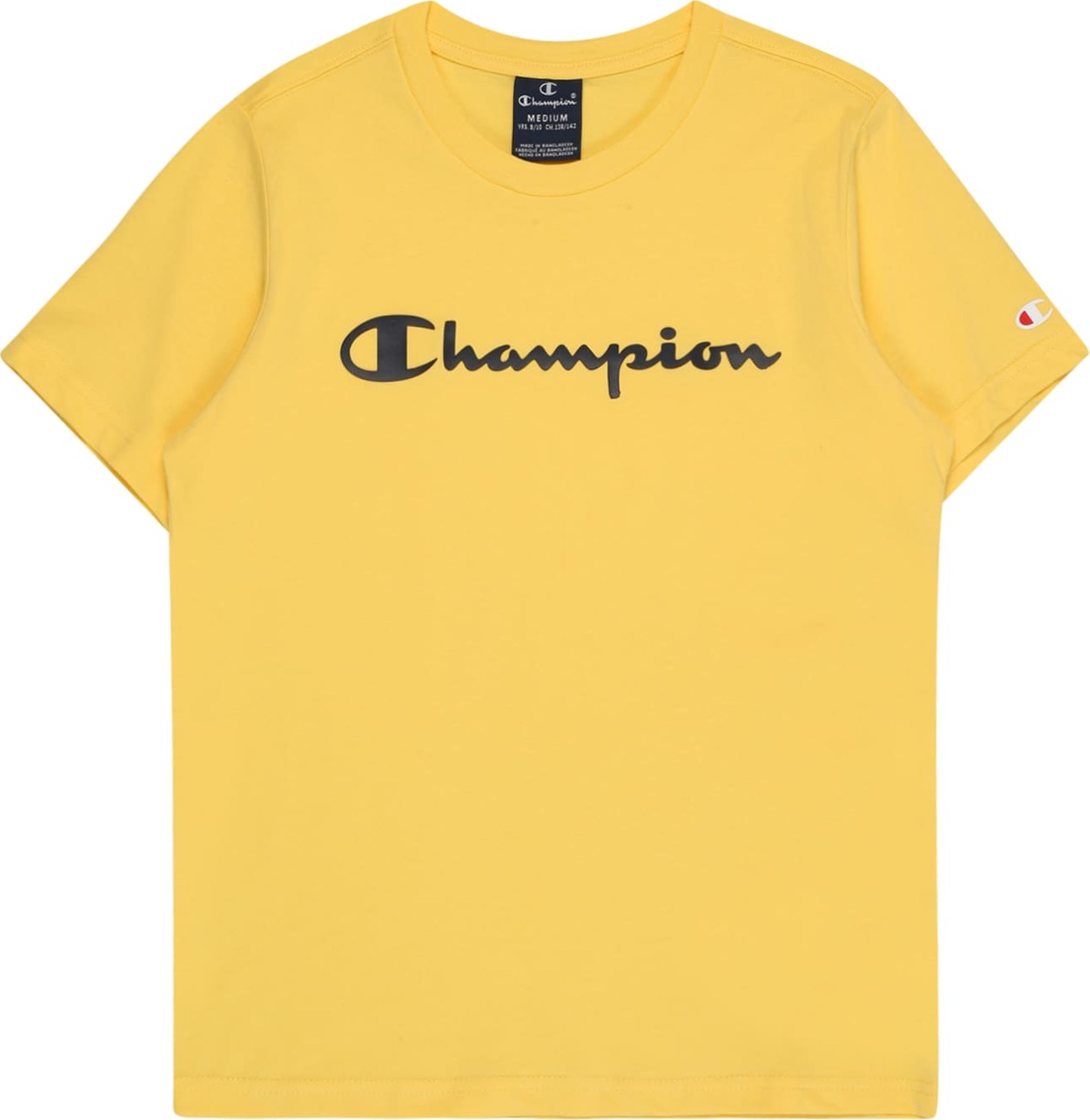 Champion Authentic Athletic Apparel Tričko žlutá / černá