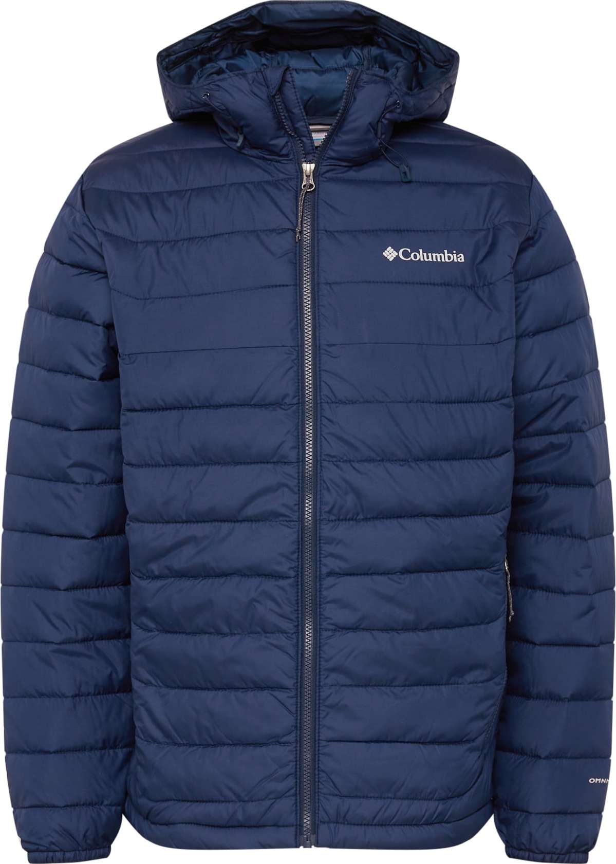 COLUMBIA Outdoorová bunda 'Powder Lite' marine modrá / bílá