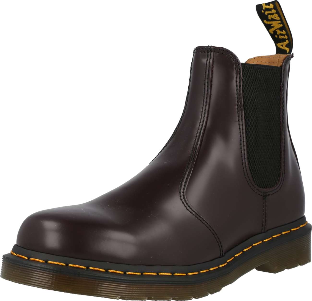 Dr. Martens Chelsea boty burgundská červeň