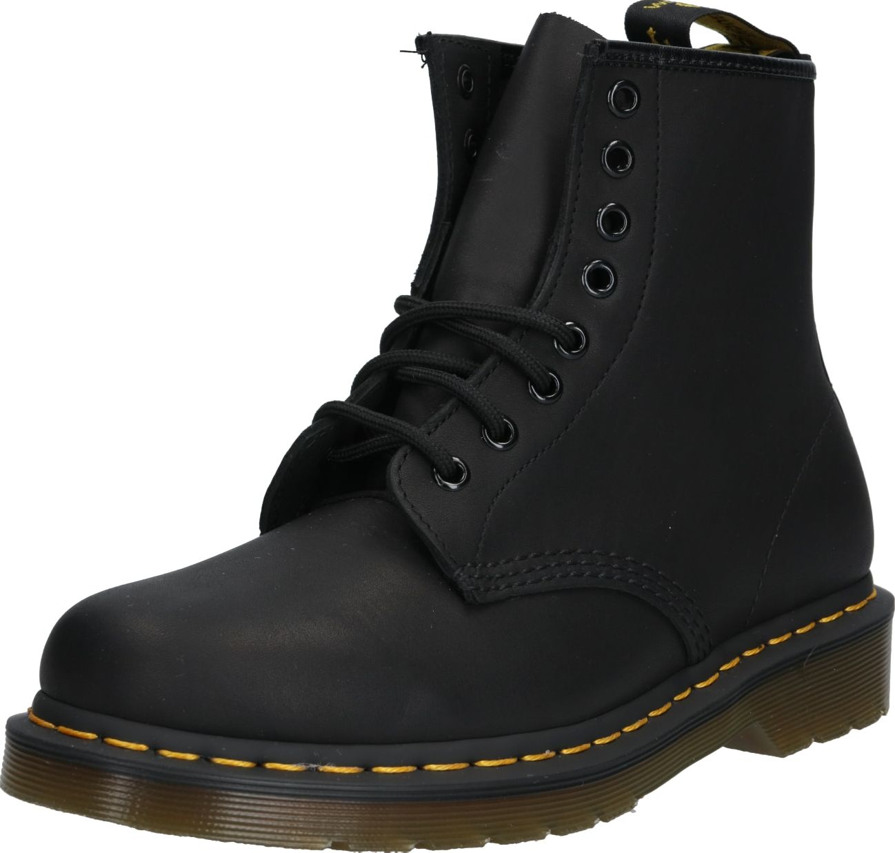 Dr. Martens Šněrovací kozačky '1460' černá