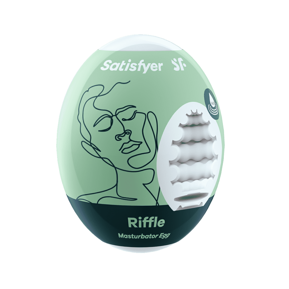 Satisfyer Masturbátor Egg Single riffle Satisfyer