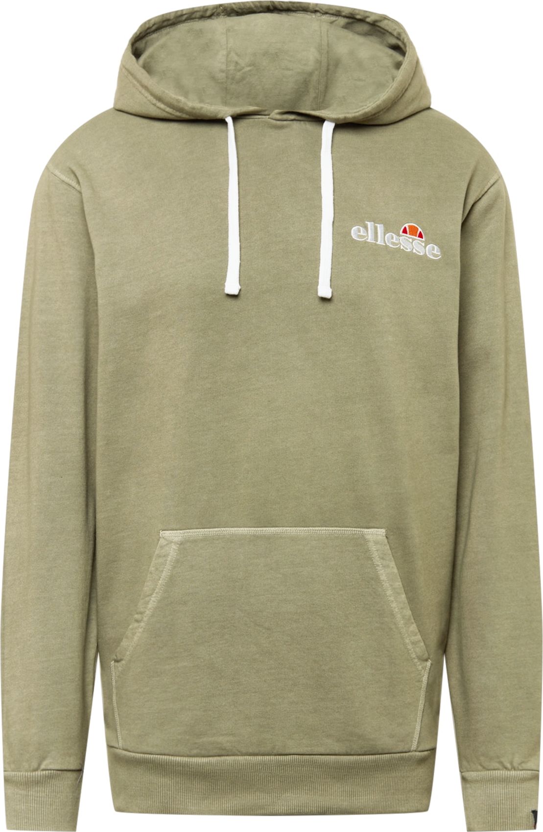 ELLESSE Mikina 'Tinctoria' khaki / mandarinkoná / grenadina / bílá