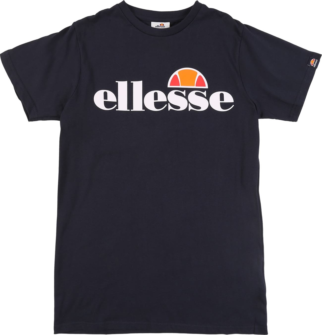 ELLESSE Tričko 'Jena' námořnická modř / oranžová / červená / bílá