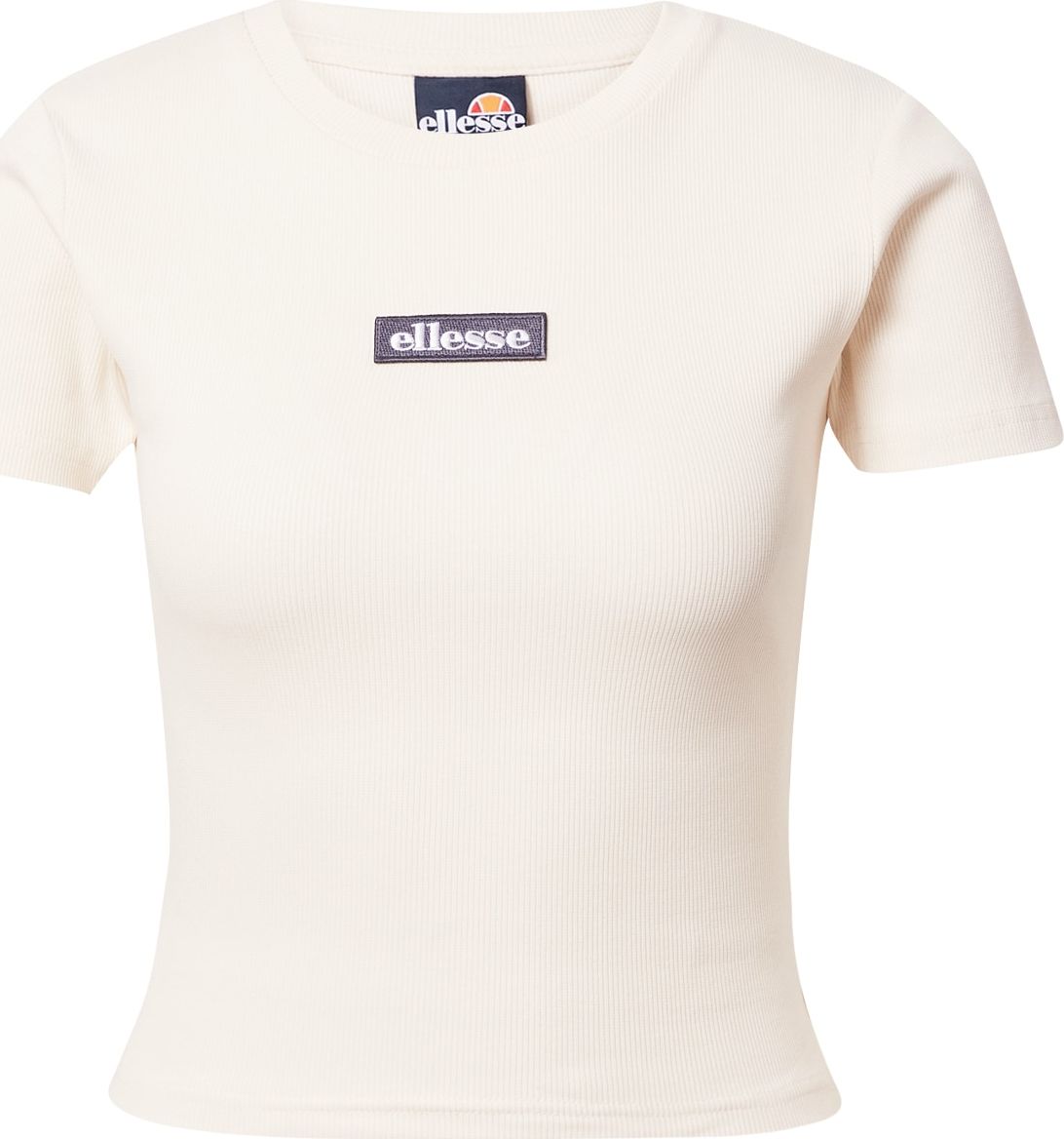 ELLESSE Tričko 'Landrea' tmavě šedá / bílá / offwhite