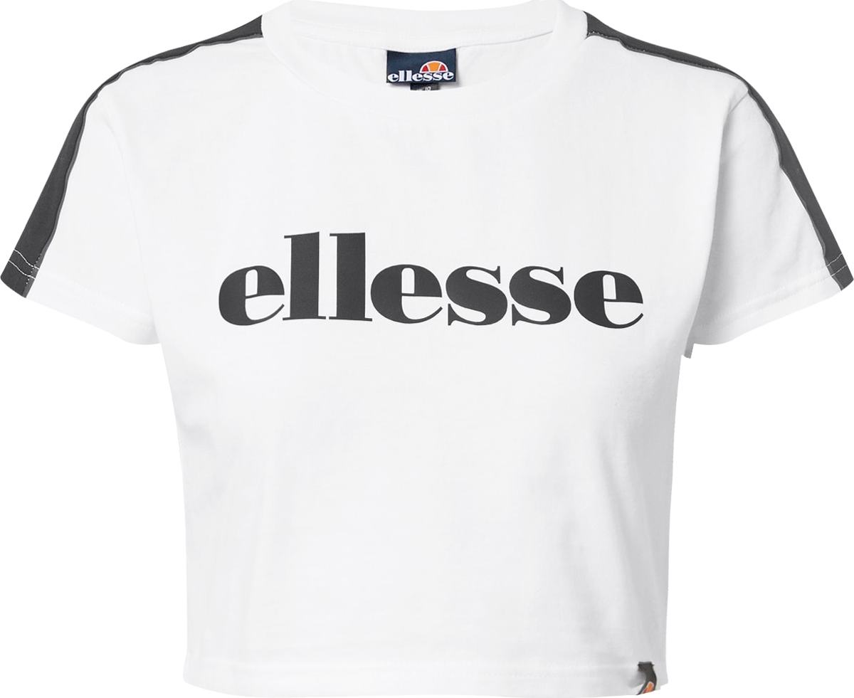 ELLESSE Tričko 'VIRDIS' černá / bílá