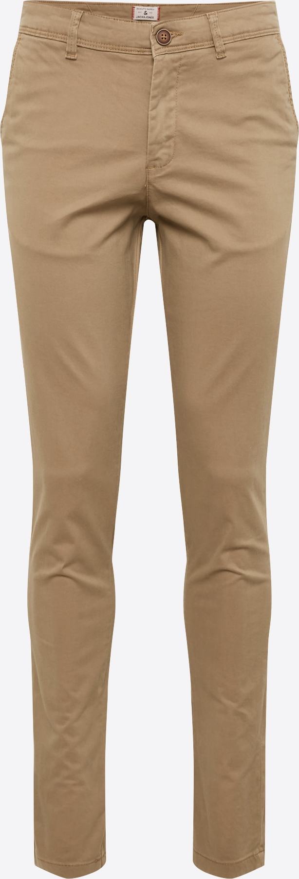 JACK & JONES Chino kalhoty 'Marco' béžová