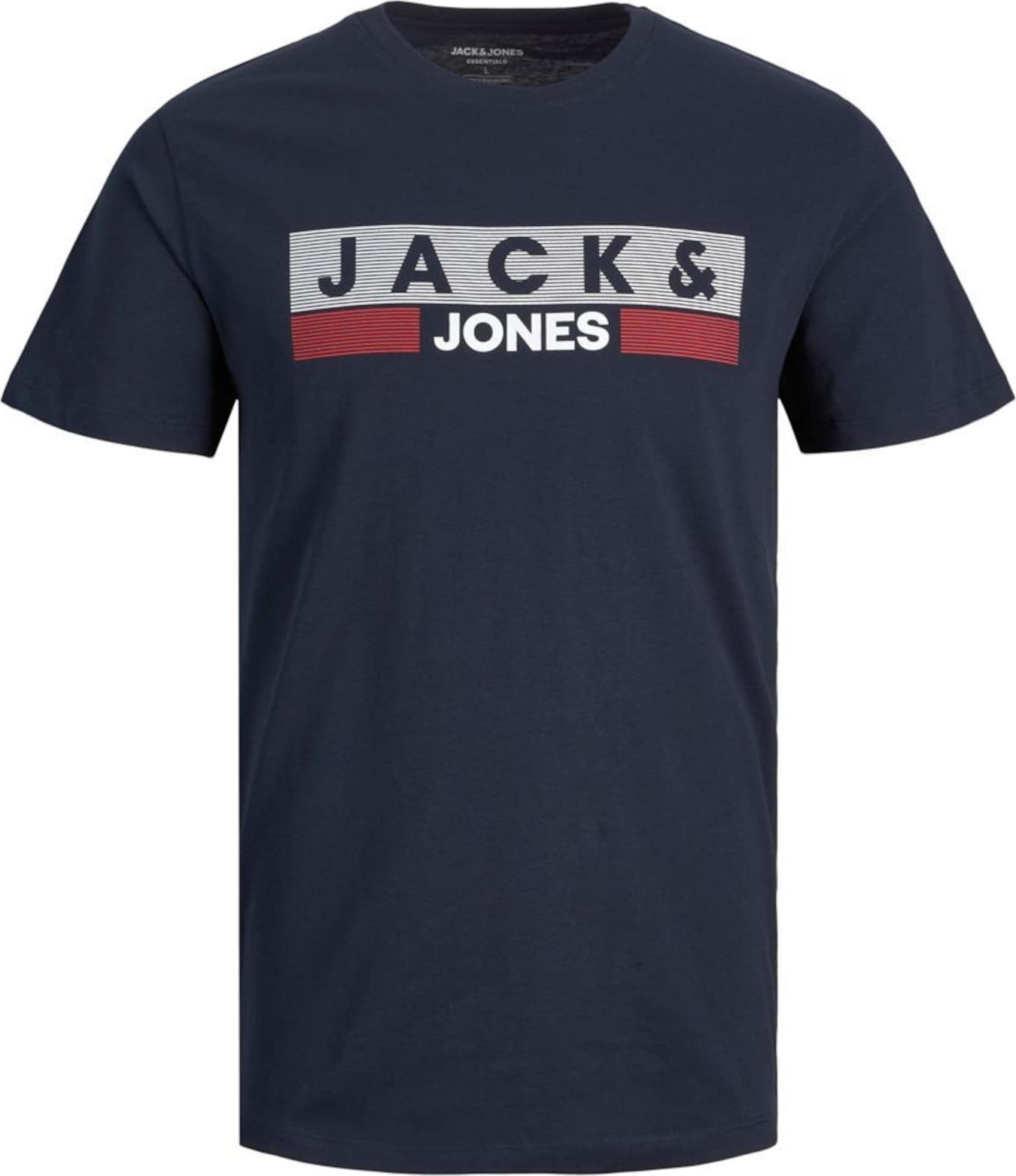 Jack & Jones Junior Tričko námořnická modř / červená / bílá