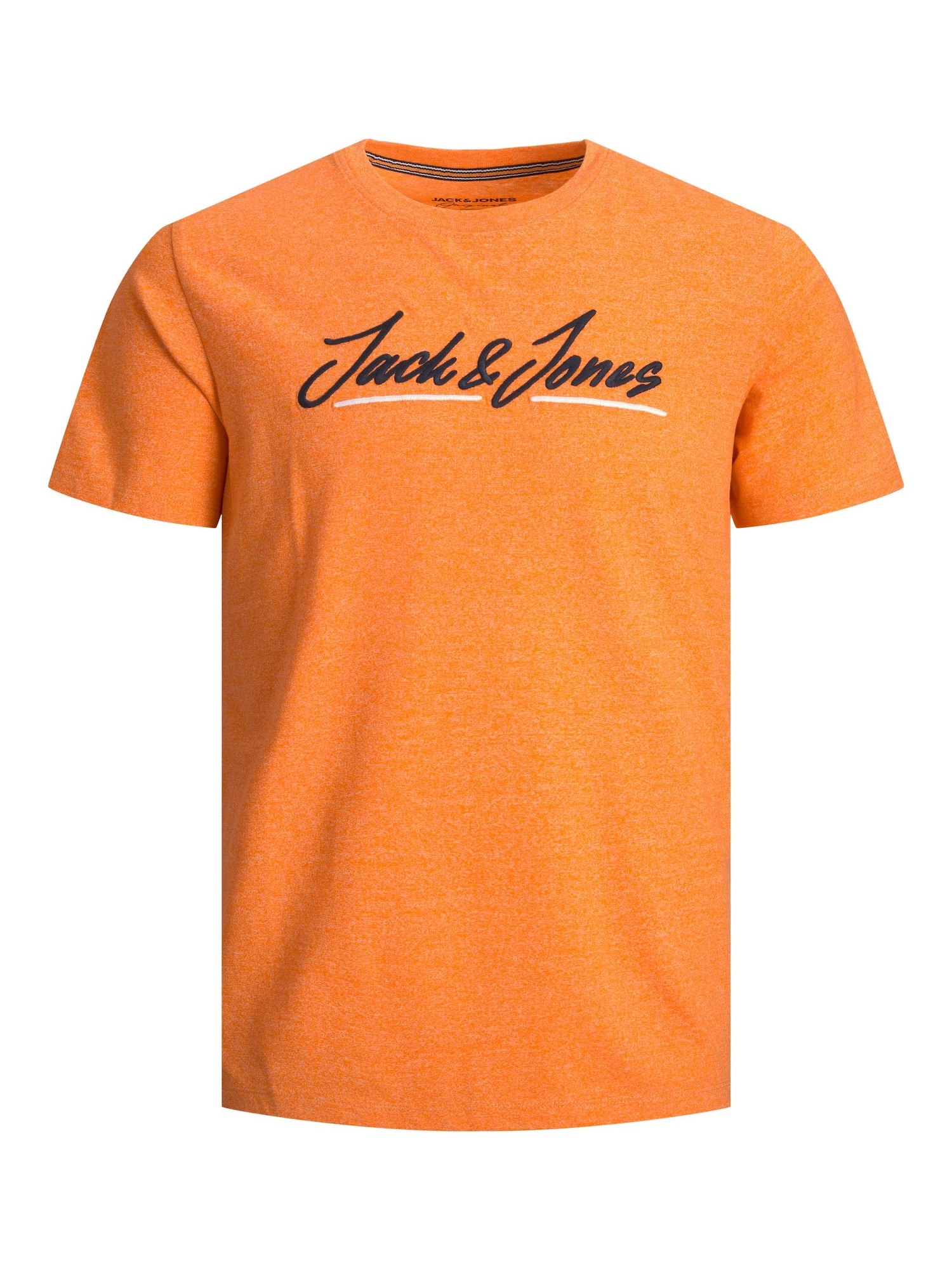 JACK & JONES Tričko 'TONS UPSCALE' oranžová / černá / bílá