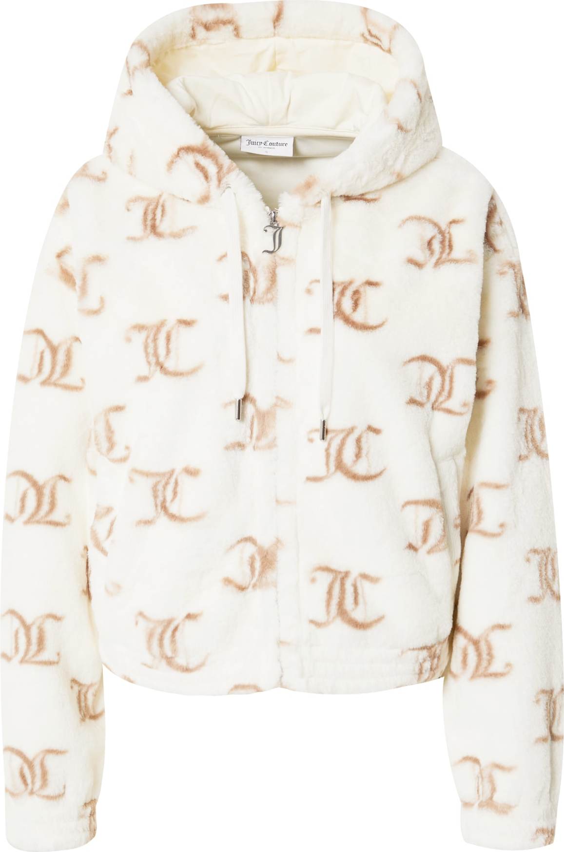 Juicy Couture White Label Přechodná bunda 'MADONNA' béžová / hnědá