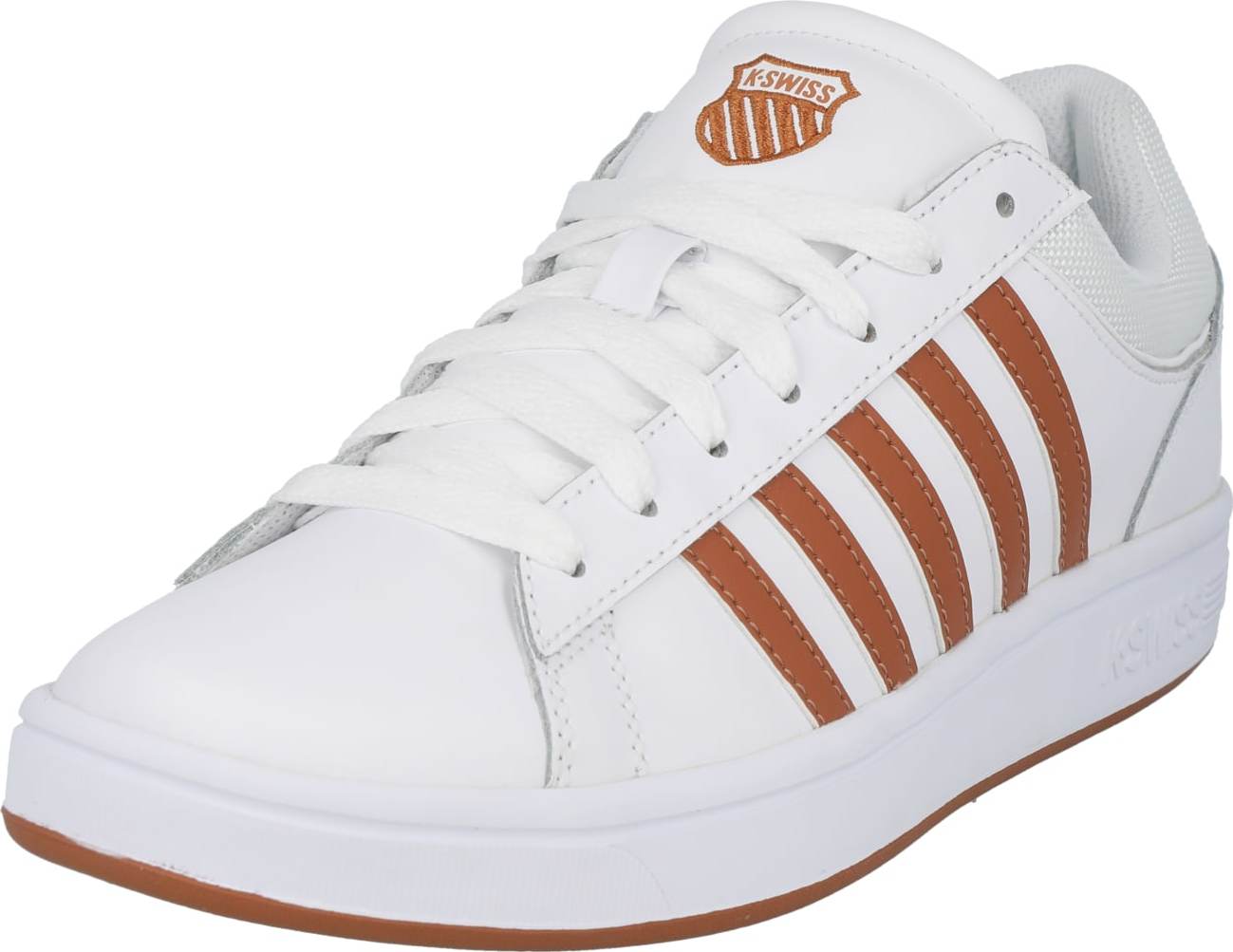 K-SWISS Tenisky 'Winston' koňaková / bílá