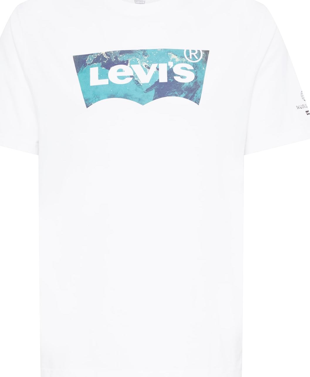 LEVI'S Tričko námořnická modř / tyrkysová / bílá