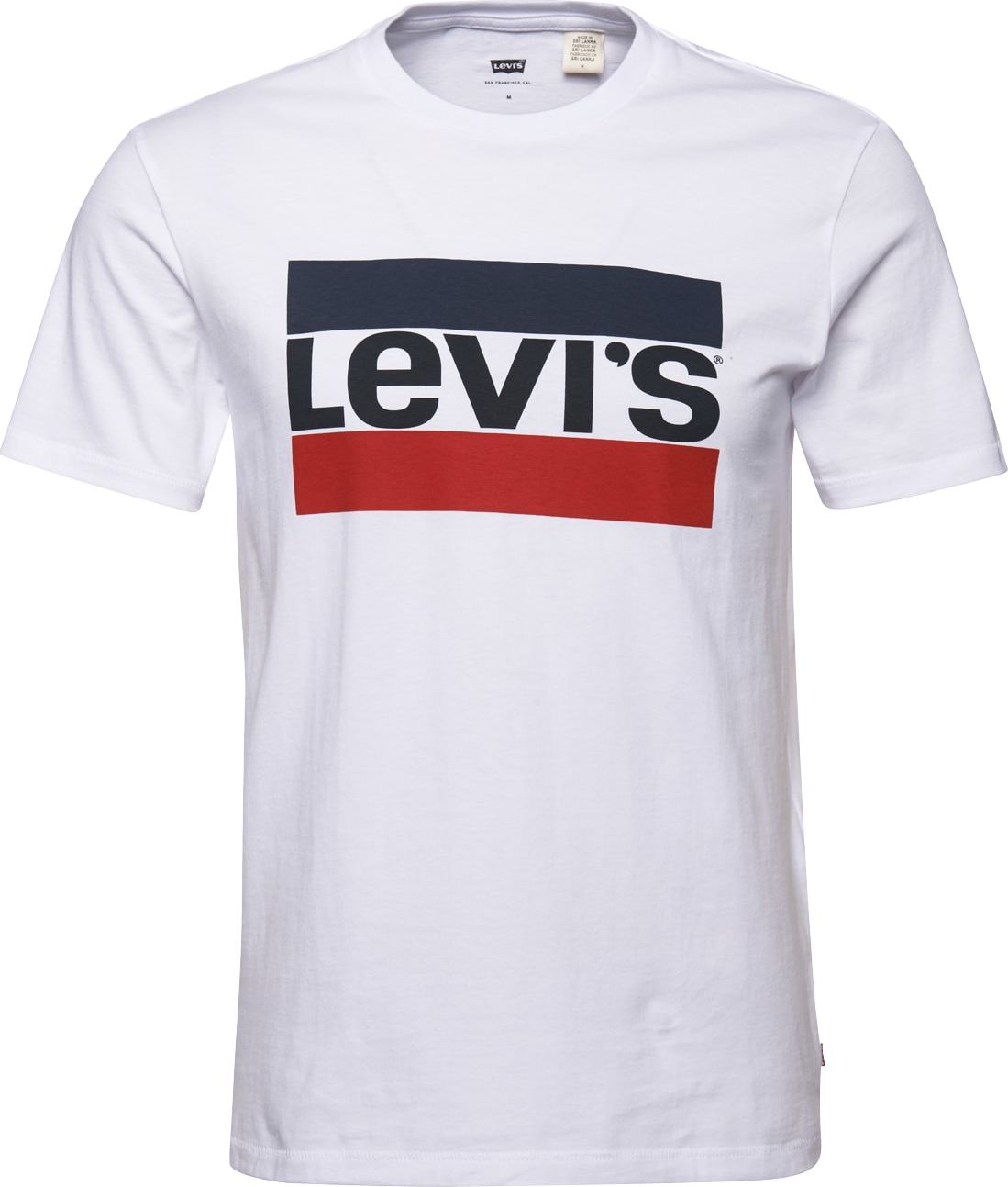 LEVI'S Tričko 'SPORTSWEAR LOGO GRAPHIC NEUTRALS' námořnická modř / karmínově červené / černá / bílá