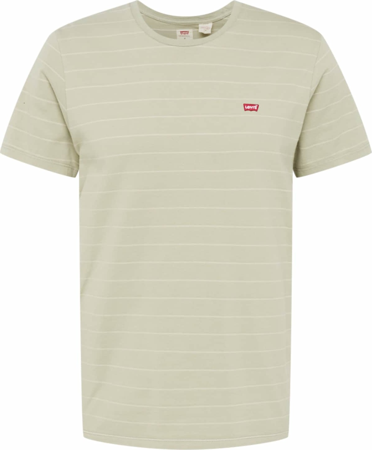 LEVI'S Tričko 'SS ORIGINAL HM TEE GREENS' jablko / červená / bílá