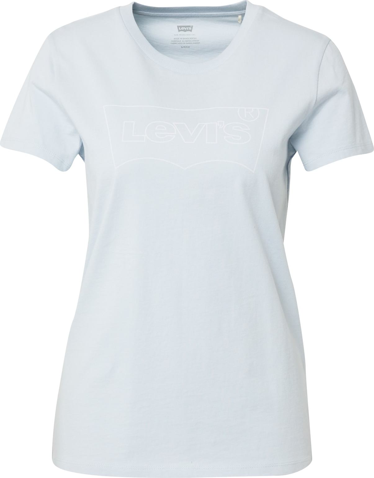 LEVI'S Tričko 'THE PERFECT TEE BLUES' azurová / bílá