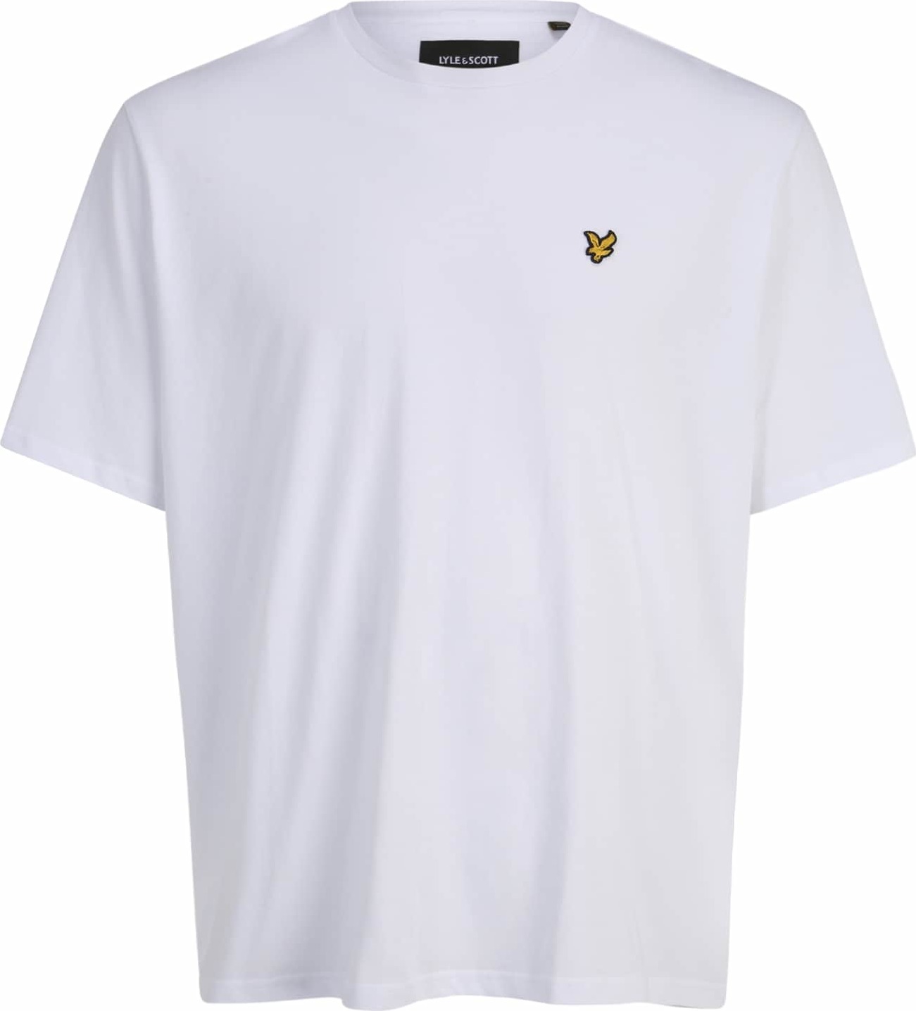 Lyle & Scott Big&Tall Tričko žlutá / černá / bílá