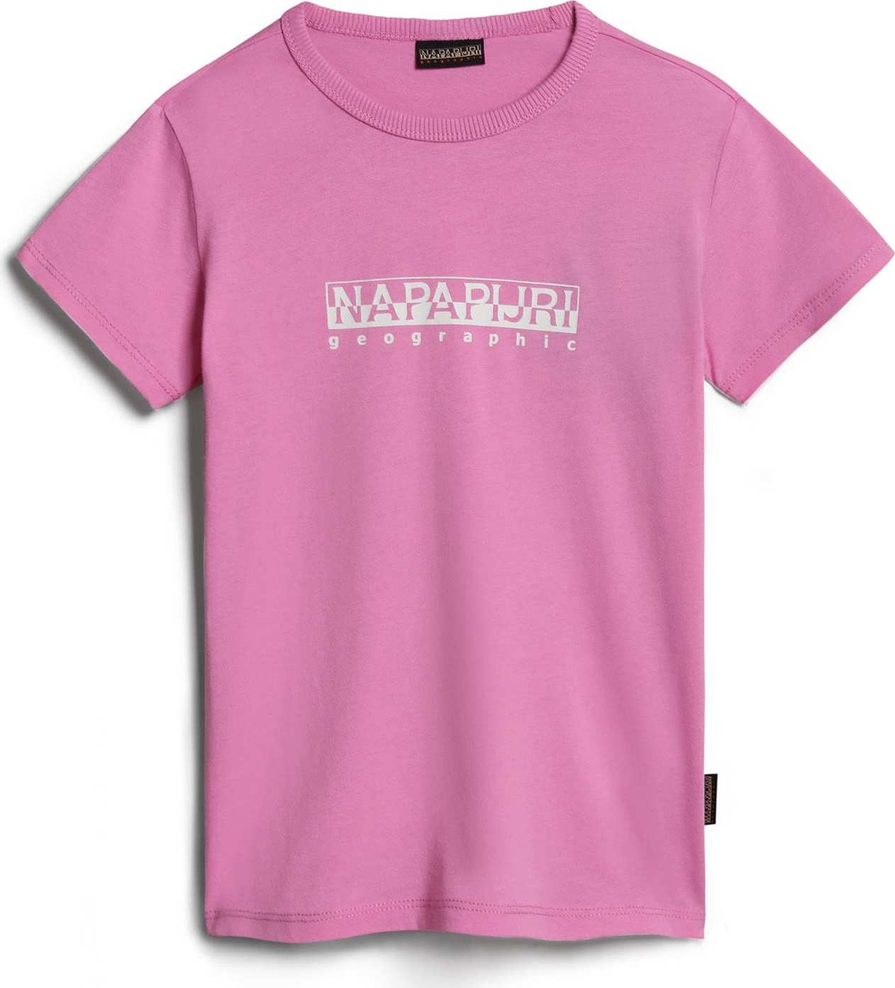 NAPAPIJRI Tričko pink / bílá