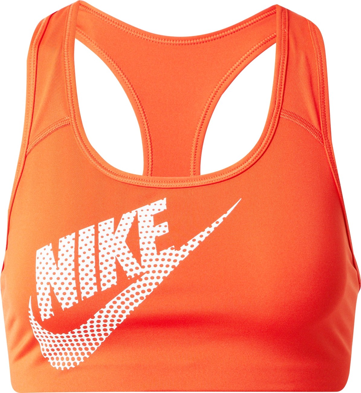 NIKE Sportovní podprsenka grenadina / bílá