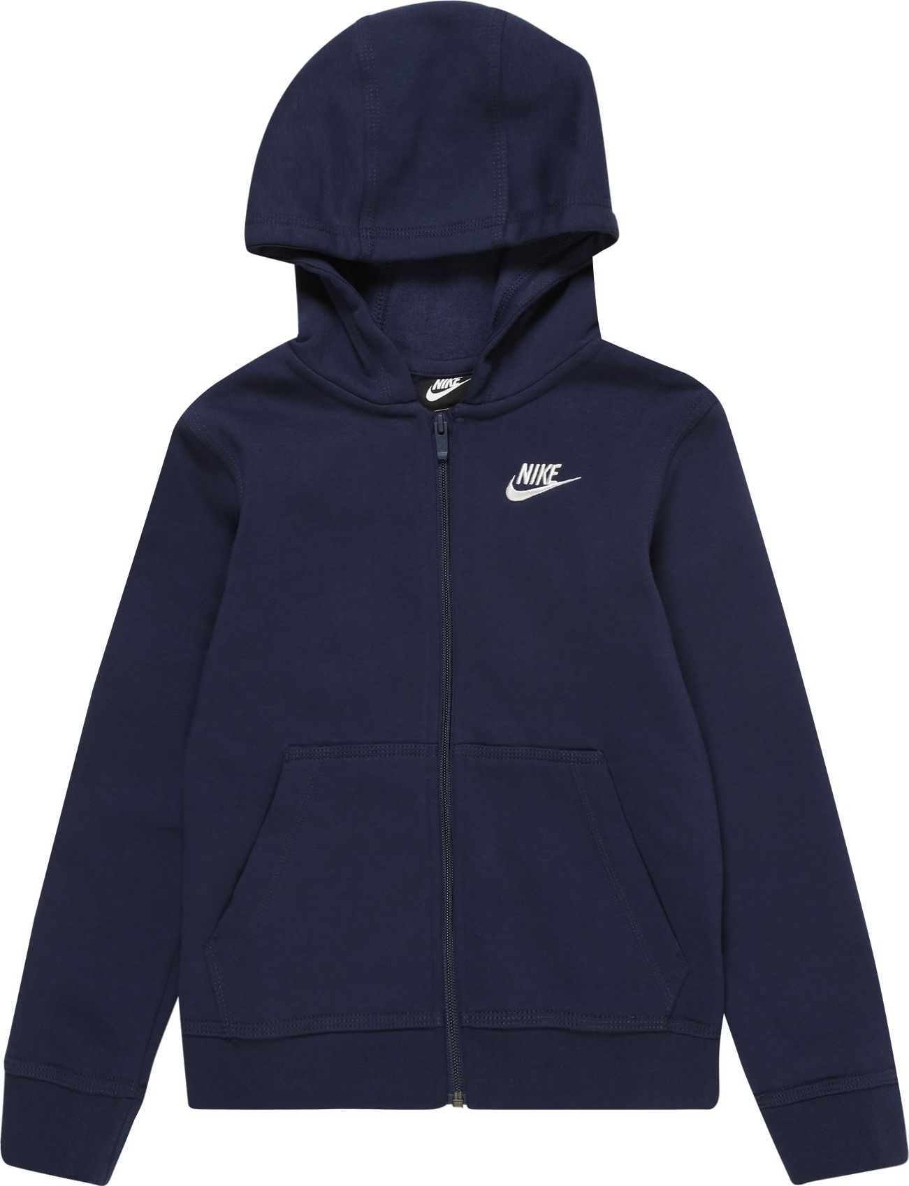 Nike Sportswear Mikina námořnická modř / bílá