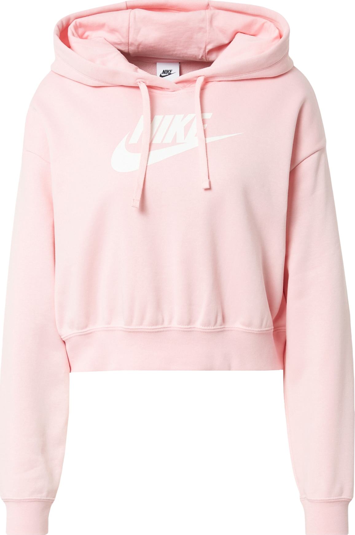 Nike Sportswear Mikina růžová / bílá