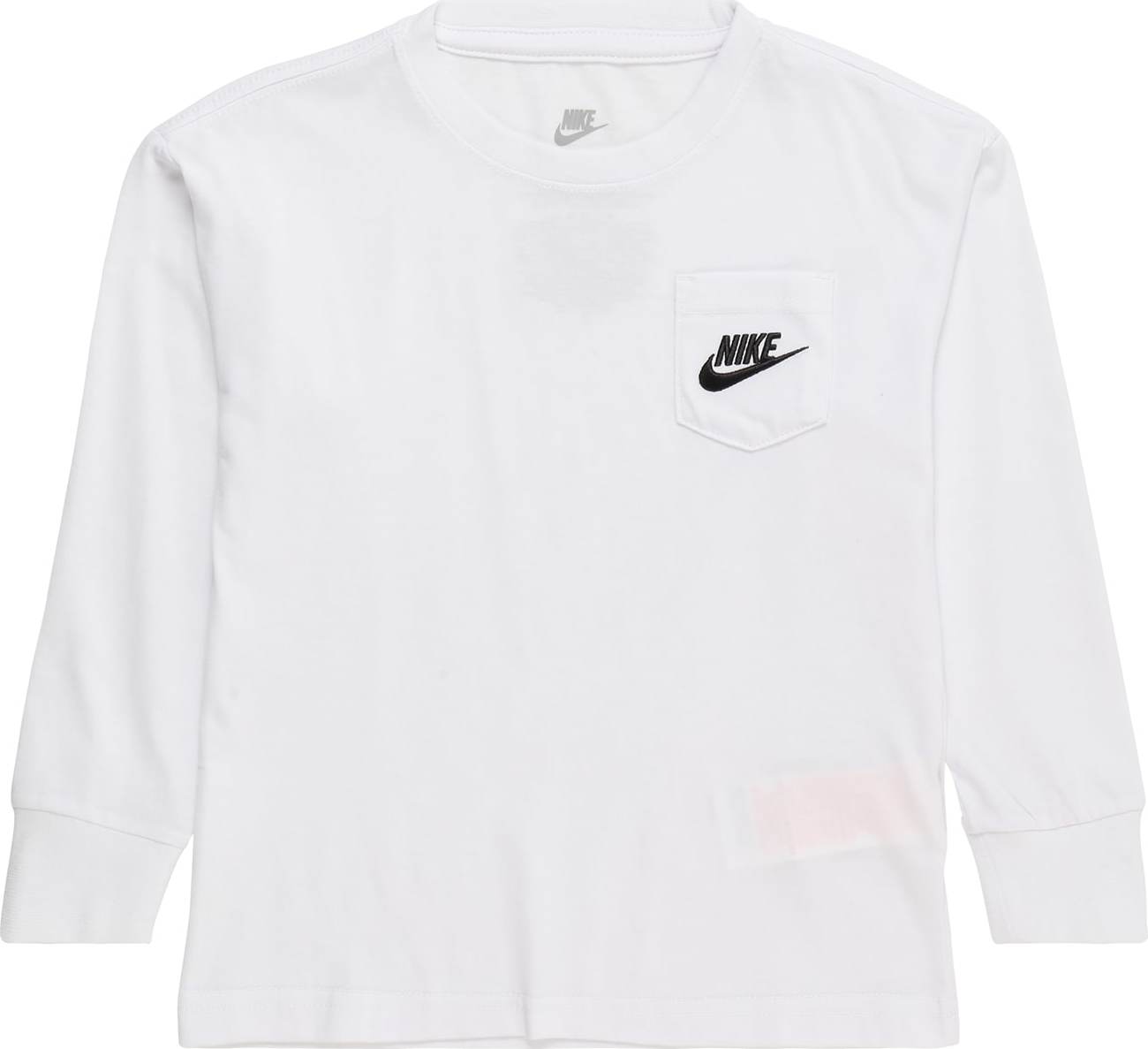 Nike Sportswear Tričko černá / bílá