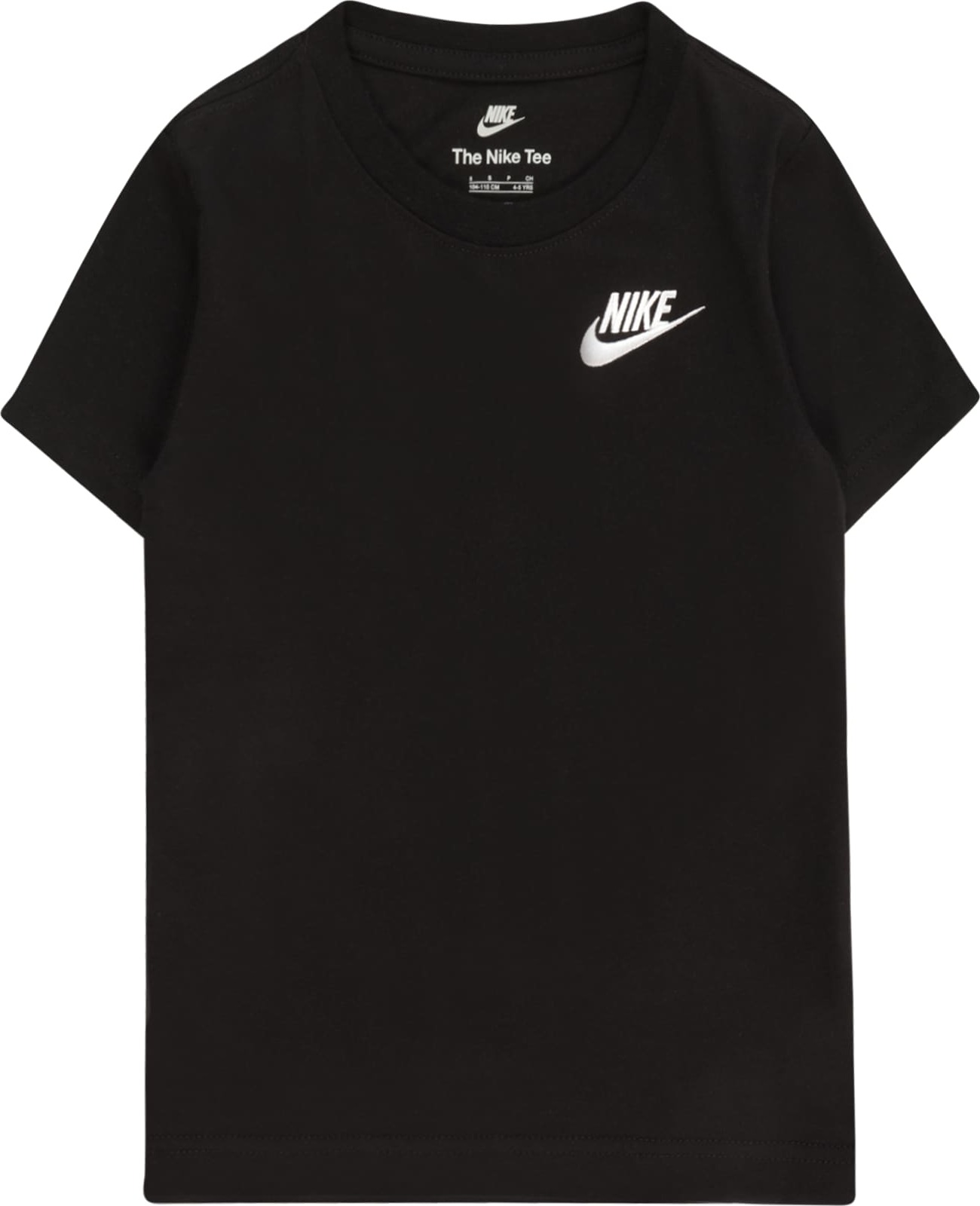 Nike Sportswear Tričko černá / bílá