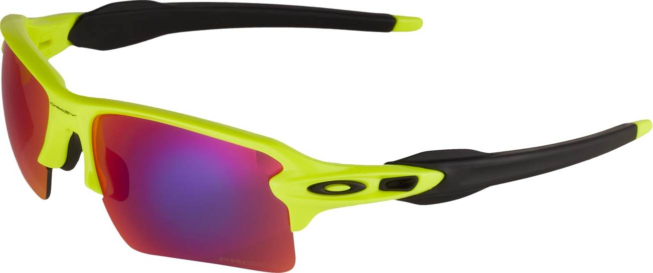 OAKLEY Sportovní sluneční brýle 'FLAK 2.0' svítivě žlutá / červenofialová / černá