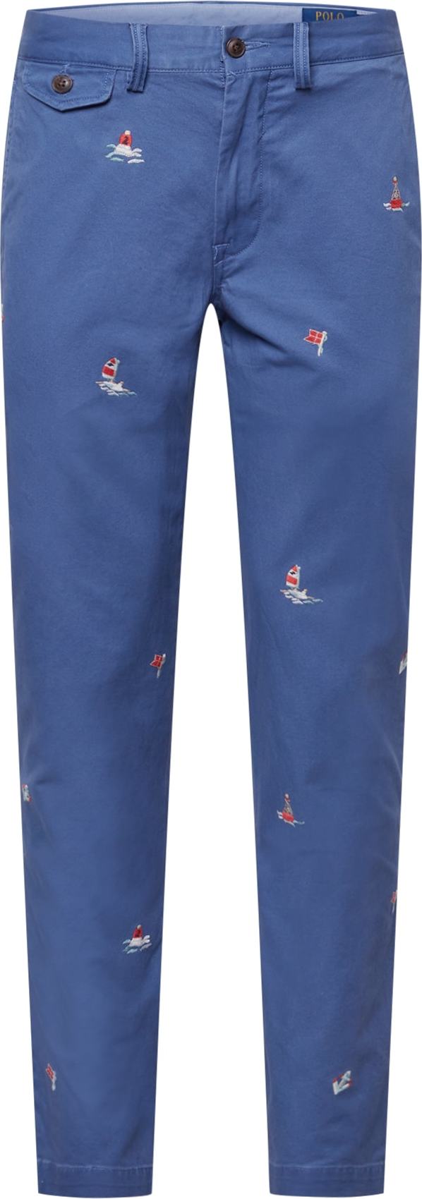 Polo Ralph Lauren Chino kalhoty námořnická modř / mix barev