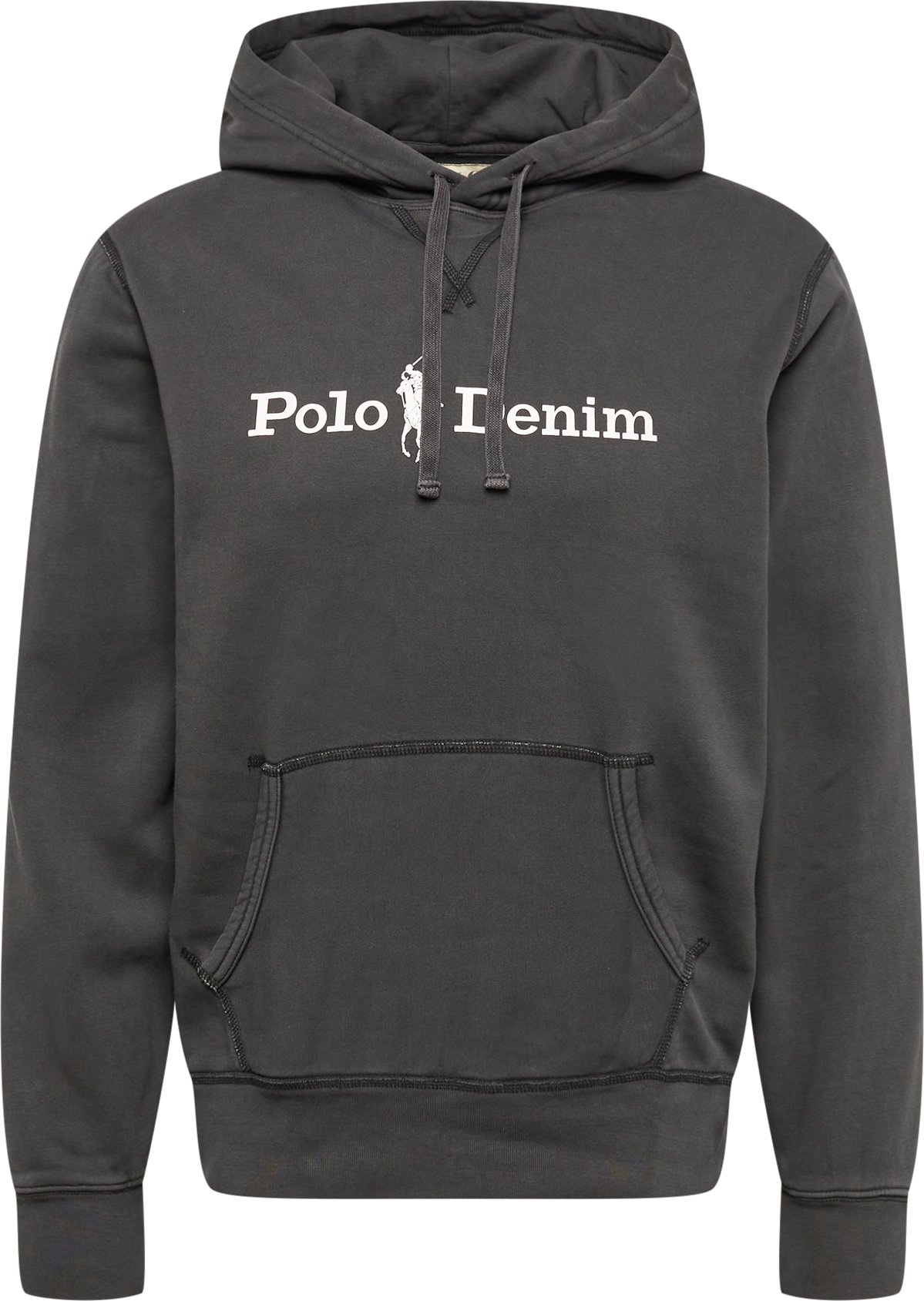 Polo Ralph Lauren Mikina tmavě šedá / bílá