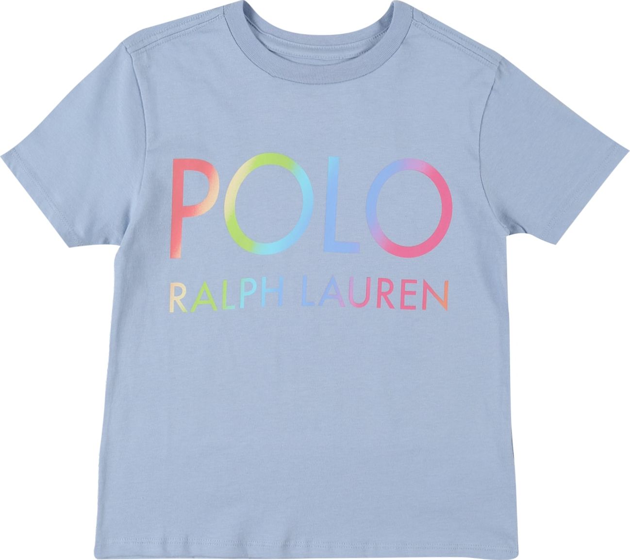 Polo Ralph Lauren Tričko kouřově modrá / kiwi / fialová / pink / červená