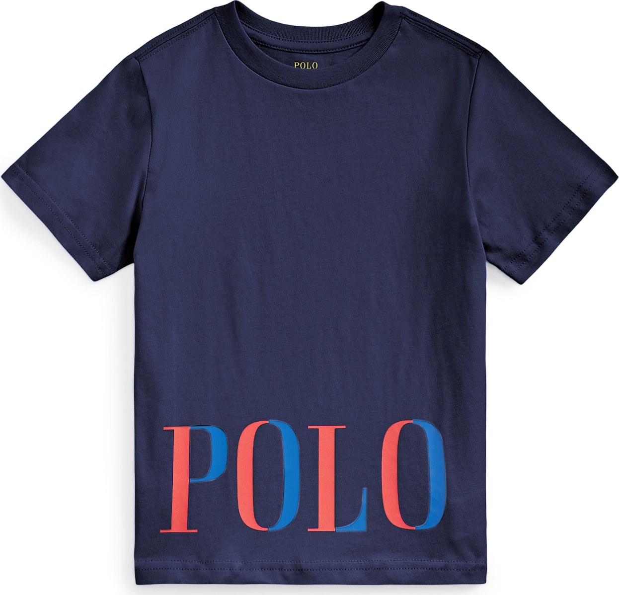 Polo Ralph Lauren Tričko marine modrá / námořnická modř / oranžová