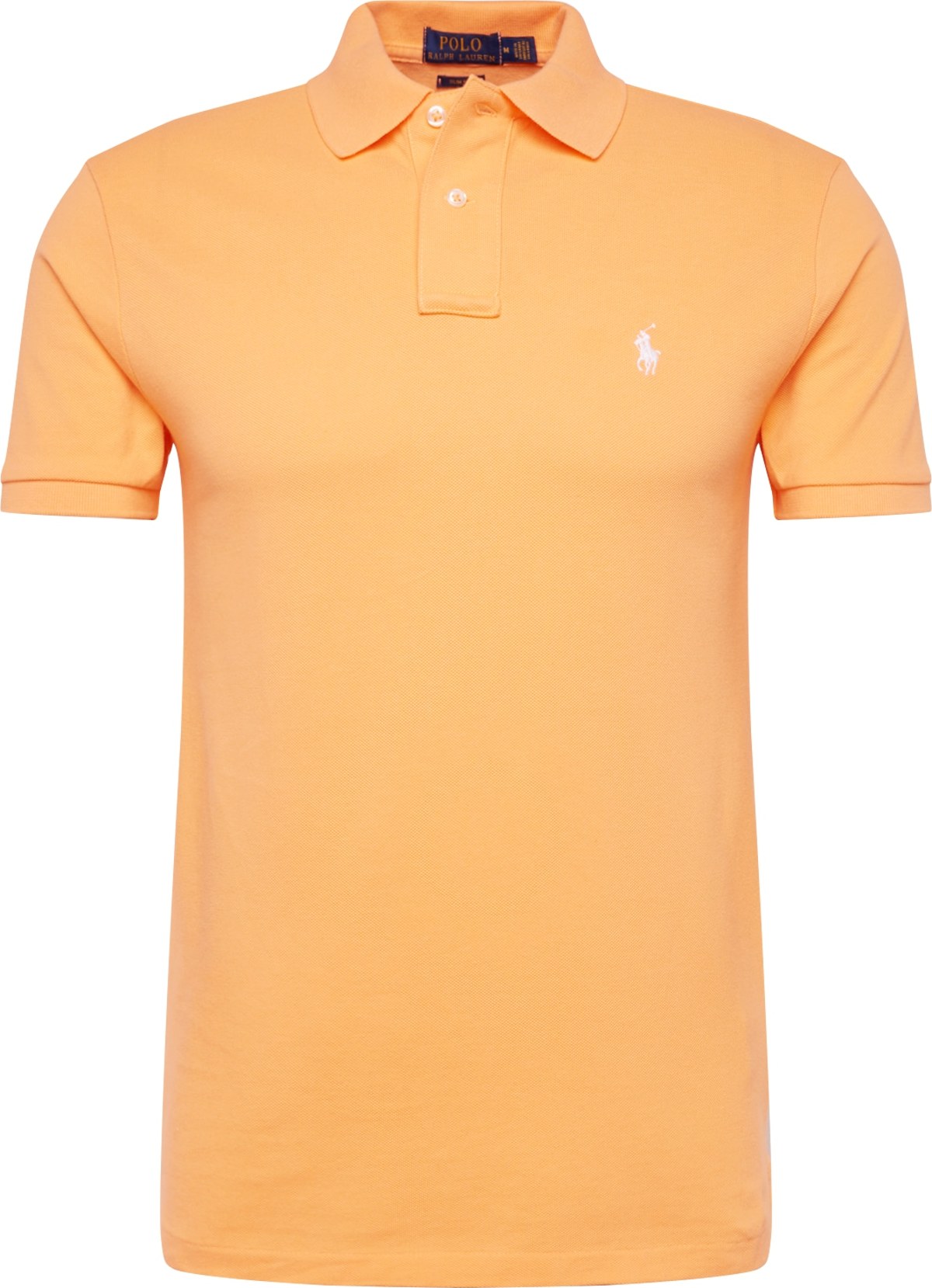 Polo Ralph Lauren Tričko 'SSKCSLIM1-SHORT SLEEVE-KNIT' oranžově červená