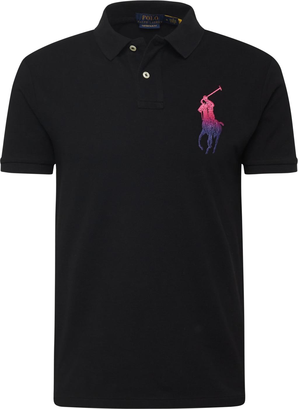 Polo Ralph Lauren Tričko švestková / pink / černá