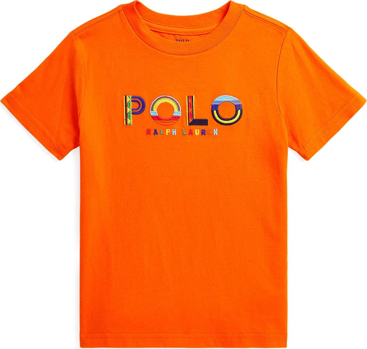 Polo Ralph Lauren Tričko tmavě modrá / žlutá / zelená / oranžová