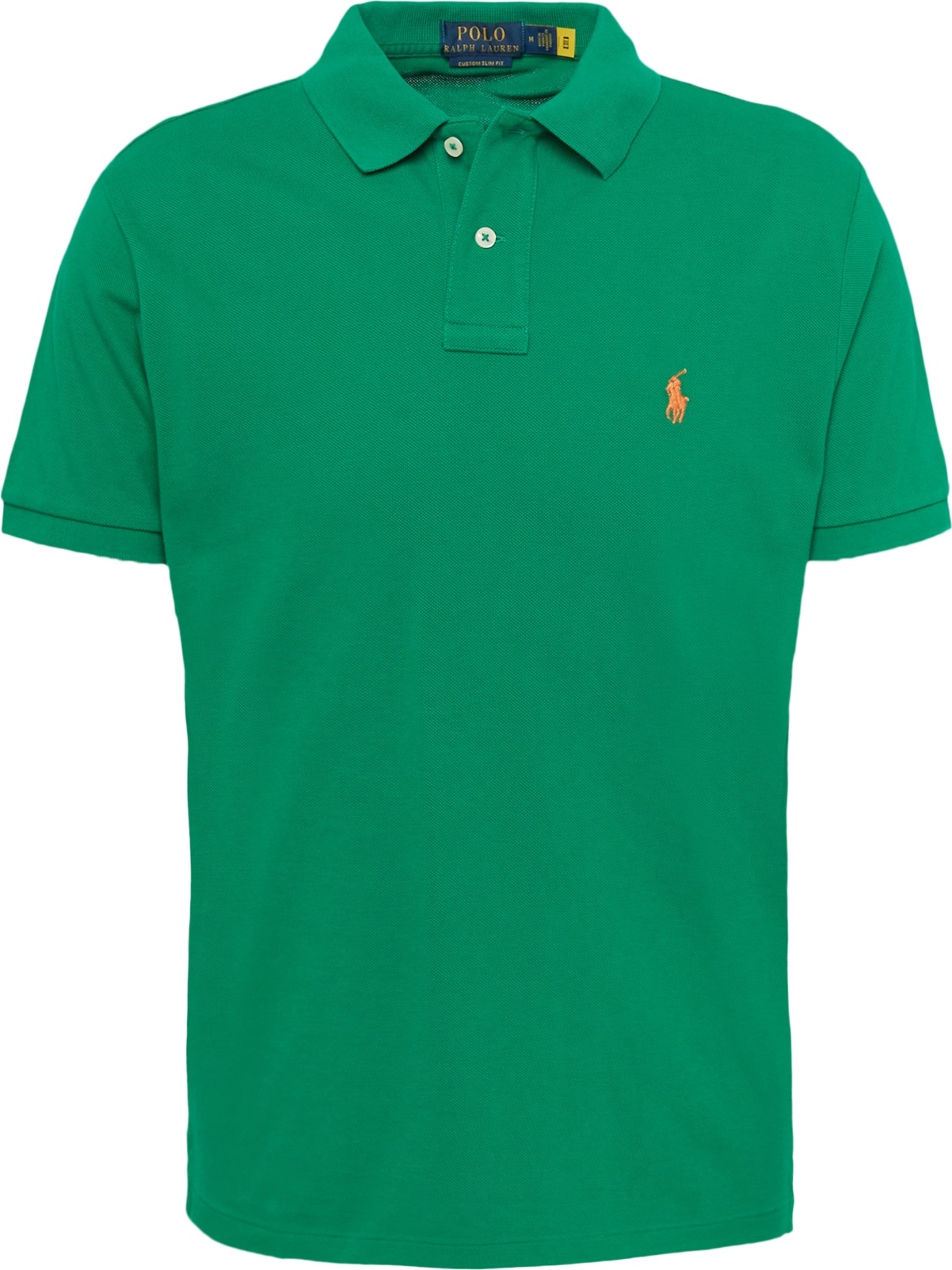 Polo Ralph Lauren Tričko trávově zelená / oranžová