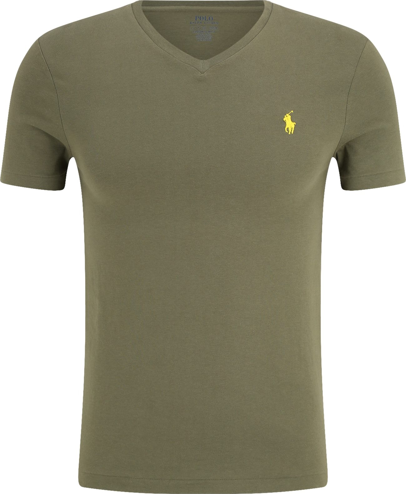 Polo Ralph Lauren Tričko žlutá / khaki