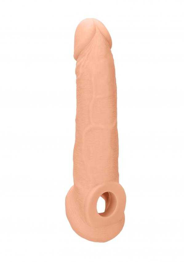 REALROCK Prodlužující návlek na penis 22 cm RealRock
