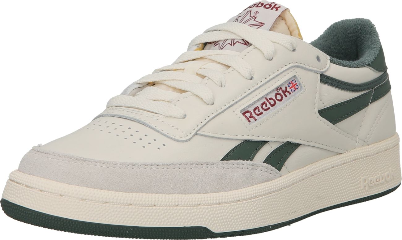 Reebok Classics Tenisky pastelově žlutá / jedle / bordó / bílá