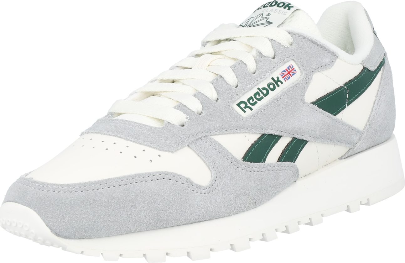 Reebok Classics Tenisky šedý melír / petrolejová / bílá