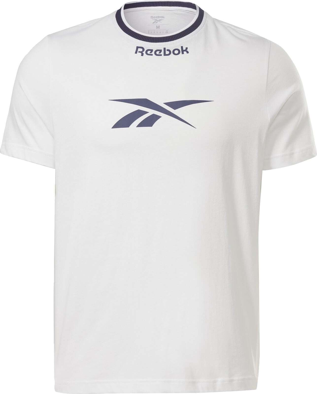 Reebok Sport Funkční tričko černá / bílá