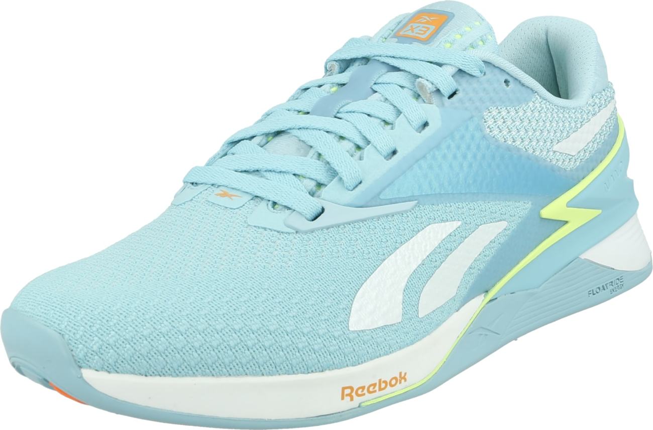 Reebok Sport Sportovní boty 'NANO X3' světlemodrá / bílá