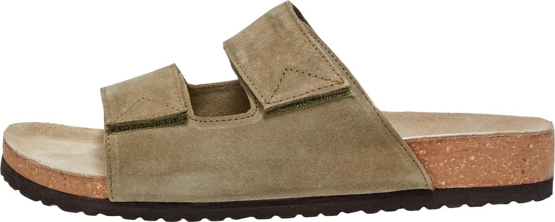 SELECTED HOMME Pantofle 'Bastian' khaki