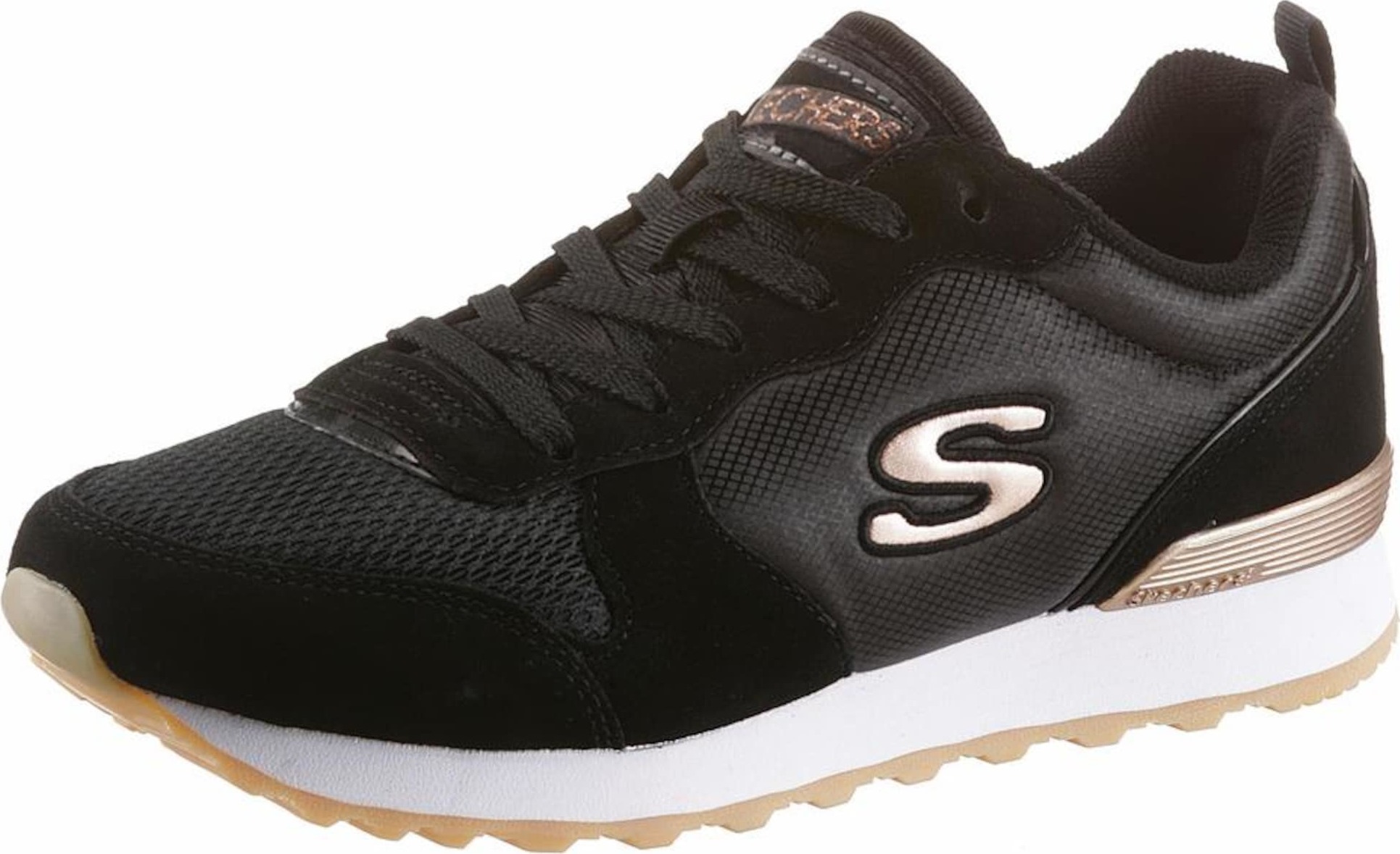 SKECHERS Tenisky 'Goldn gurl' zlatá / černá